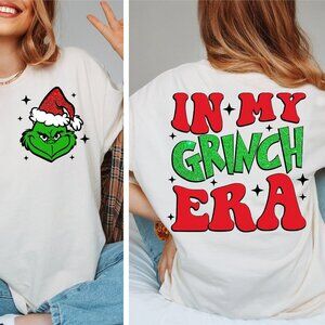 Grinch Season In My Grich Era Christmas Shirt 2 Sided